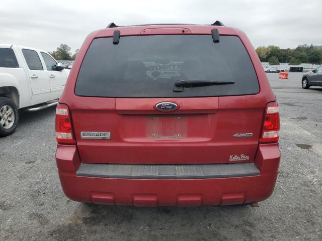 1FMCU93G99KB85919 - 2009 FORD ESCAPE XLT RED photo 6