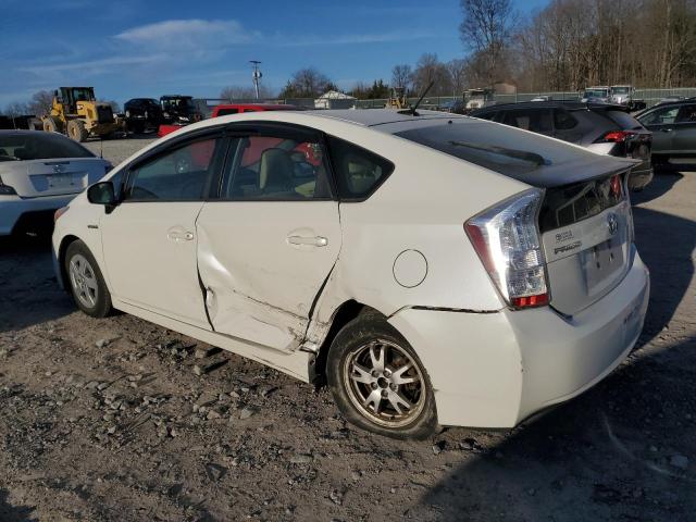 JTDKN3DU3A0087824 - 2010 TOYOTA PRIUS WHITE photo 2