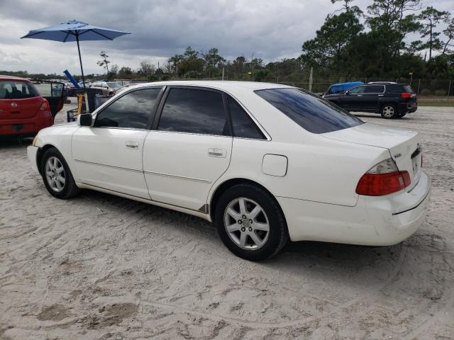 4T1BF28B93U287467 - 2003 TOYOTA AVALON XL WHITE photo 2