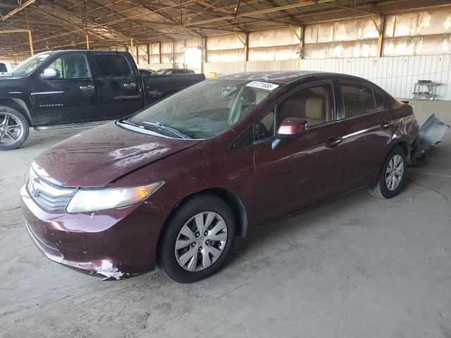 2012 HONDA CIVIC LX, 