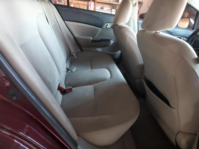 2HGFB2F57CH586703 - 2012 HONDA CIVIC LX 红色 照片 10