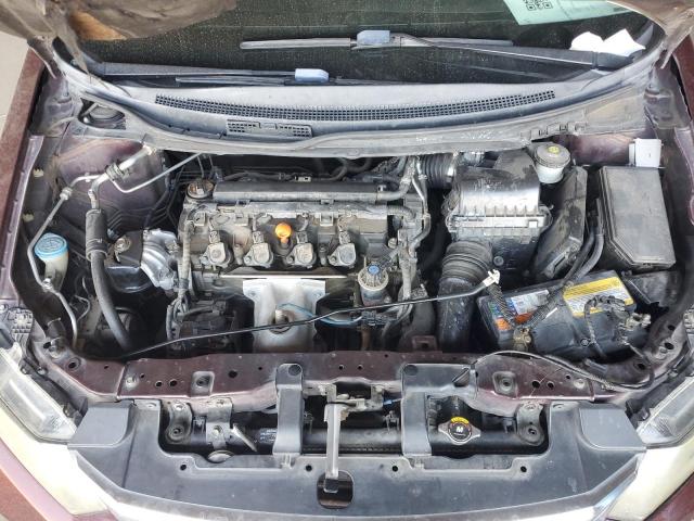 2HGFB2F57CH586703 - 2012 HONDA CIVIC LX 红色 照片 11