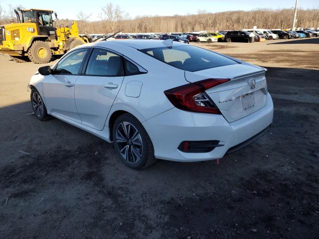 19XFC1E37JE001861 - 2018 HONDA CIVIC EX WHITE photo 2