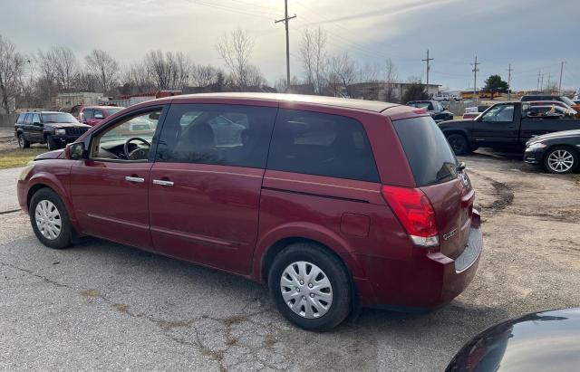 5N1BV28U57N102903 - 2007 NISSAN QUEST S BURGUNDY photo 3