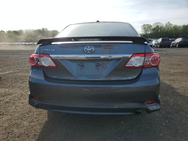 2T1BU4EE8BC610777 - 2011 TOYOTA COROLLA BASE Մոխրագույն լուսանկար 6