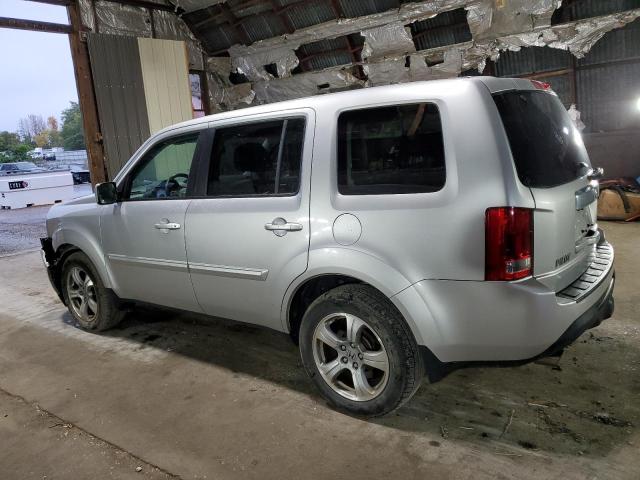 5FNYF4H57DB058512 - 2013 HONDA PILOT EXL Серебристый фото 2