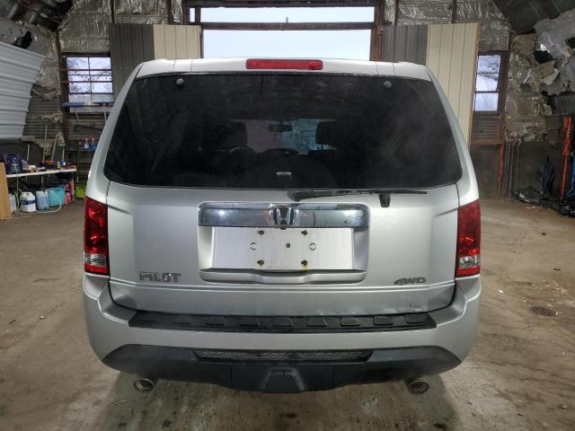 5FNYF4H57DB058512 - 2013 HONDA PILOT EXL Серебристый фото 6