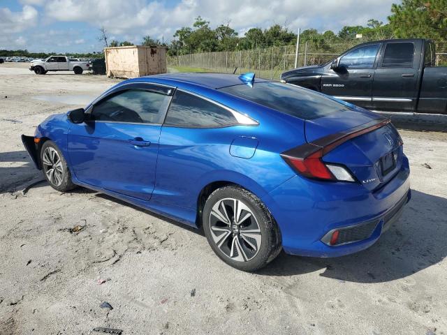 2HGFC3B38HH354545 - 2017 HONDA CIVIC EX BLUE photo 2