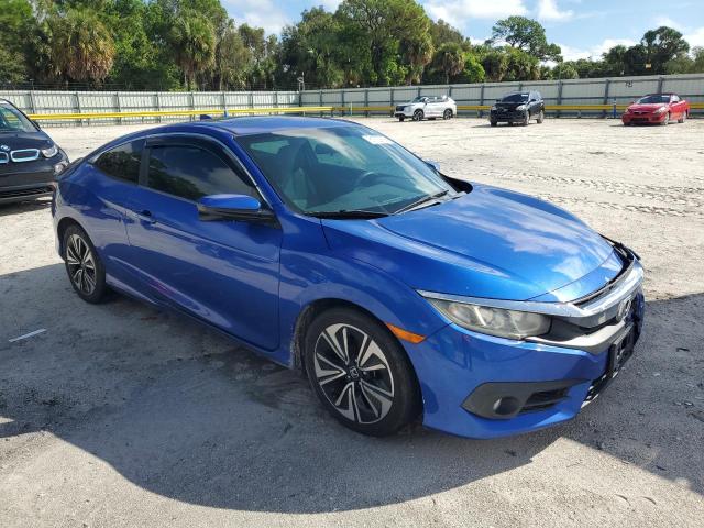 2HGFC3B38HH354545 - 2017 HONDA CIVIC EX BLUE photo 4