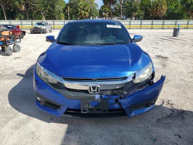 2HGFC3B38HH354545 - 2017 HONDA CIVIC EX BLUE photo 5