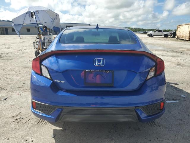 2HGFC3B38HH354545 - 2017 HONDA CIVIC EX BLUE photo 6