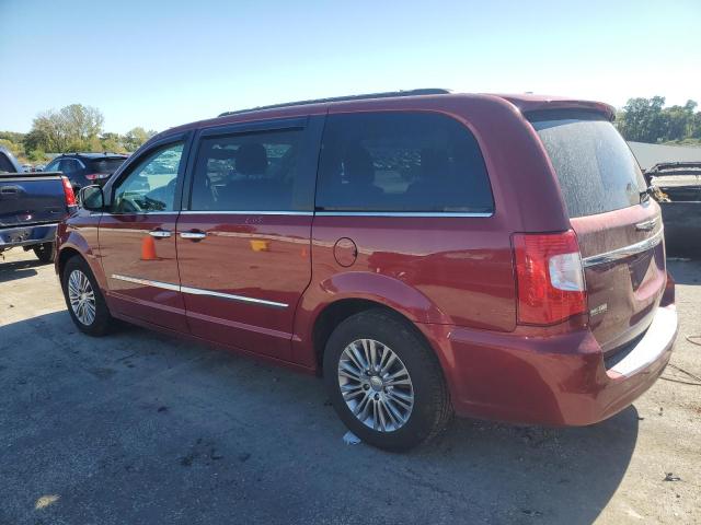 2C4RC1CG7ER224375 - 2014 CHRYSLER TOWN & COU TOURING L RED photo 2