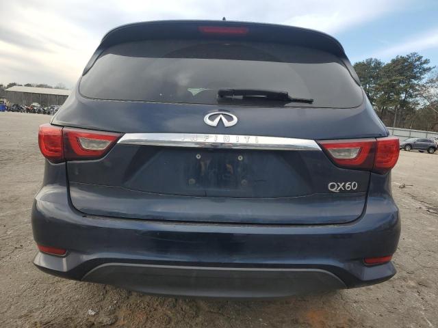 5N1DL0MN1HC512628 - 2017 INFINITI QX60 BLUE photo 6