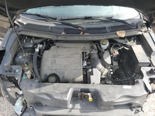 1FM5K8F88FGC36094 - 2015 FORD EXPLORER LIMITED შავი ფოტო 12