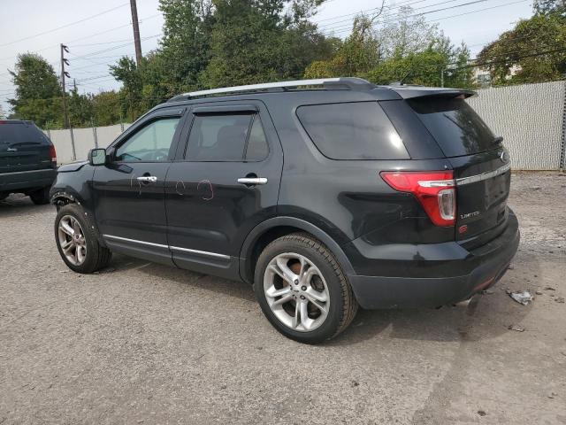 1FM5K8F88FGC36094 - 2015 FORD EXPLORER LIMITED შავი ფოტო 2