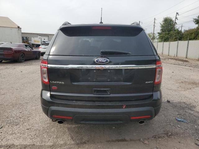 1FM5K8F88FGC36094 - 2015 FORD EXPLORER LIMITED შავი ფოტო 6