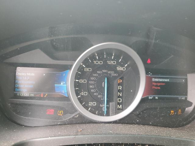 1FM5K8F88FGC36094 - 2015 FORD EXPLORER LIMITED შავი ფოტო 9