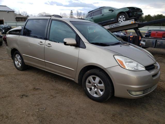 5TDZA22C04S189226 - 2004 TOYOTA SIENNA XLE TAN photo 4