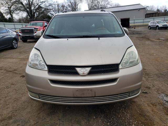 5TDZA22C04S189226 - 2004 TOYOTA SIENNA XLE TAN photo 5