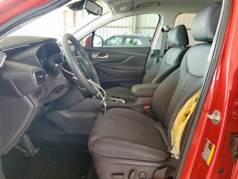 5NMS33AD6LH232061 - 2020 HYUNDAI SANTA FE SEL RED photo 7