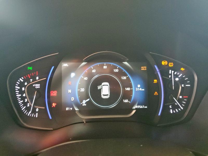 5NMS33AD6LH232061 - 2020 HYUNDAI SANTA FE SEL RED photo 9