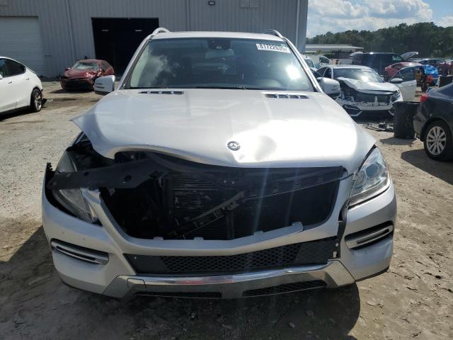 4JGDA5JB5EA396726 - 2014 MERCEDES-BENZ ML 350 SILVER photo 5