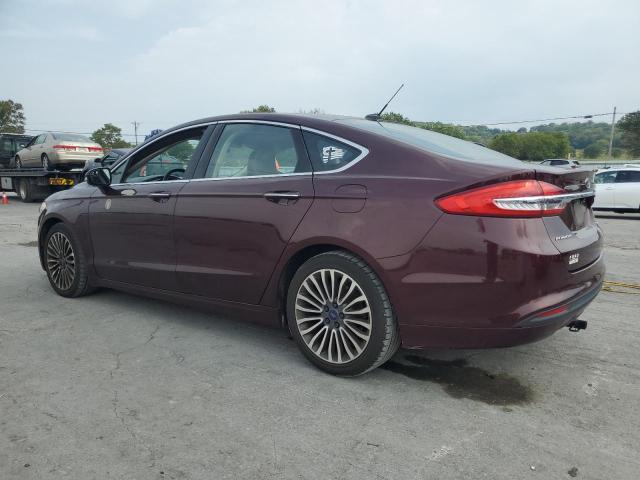 3FA6P0HD3HR136444 - 2017 FORD FUSION SE كستنائي صورة 2