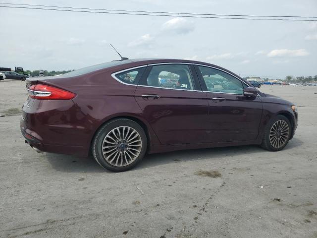 3FA6P0HD3HR136444 - 2017 FORD FUSION SE كستنائي صورة 3