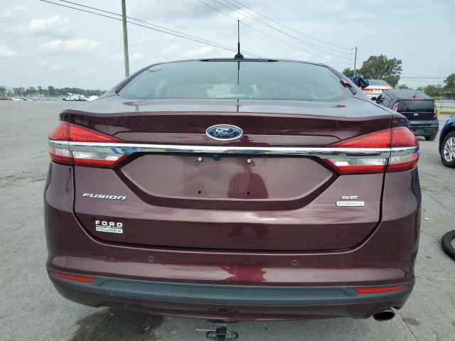 3FA6P0HD3HR136444 - 2017 FORD FUSION SE كستنائي صورة 6