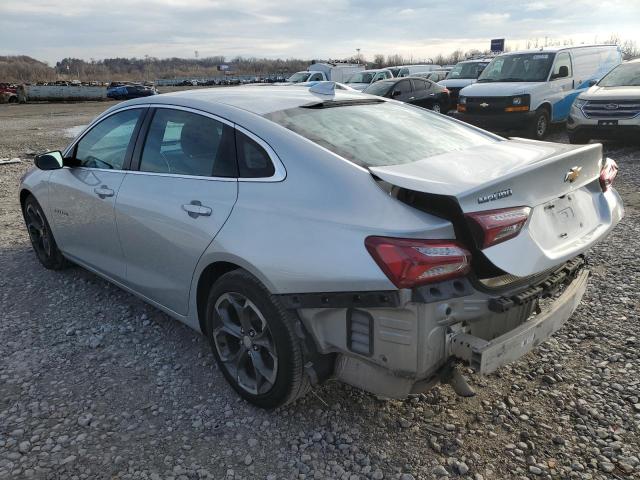 1G1ZD5ST0LF106684 - 2020 CHEVROLET MALIBU LT SILVER photo 2