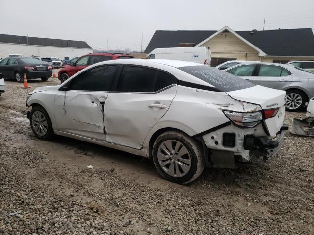 3N1AB8BVXLY229451 - 2020 NISSAN SENTRA S WHITE photo 2