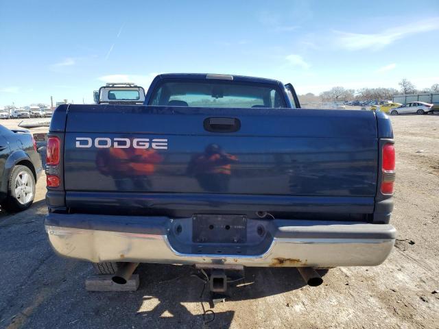 1B7HC16Z3YS542876 - 2000 DODGE RAM 1500 BLUE photo 6