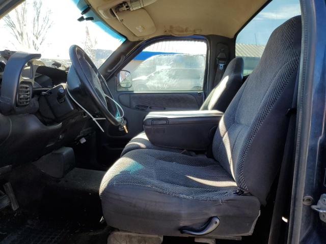 1B7HC16Z3YS542876 - 2000 DODGE RAM 1500 BLUE photo 7