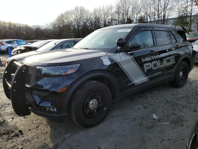 1FM5K8AB5NGB45978 - 2022 FORD EXPLORER POLICE INTERCEPTOR BLACK photo 1