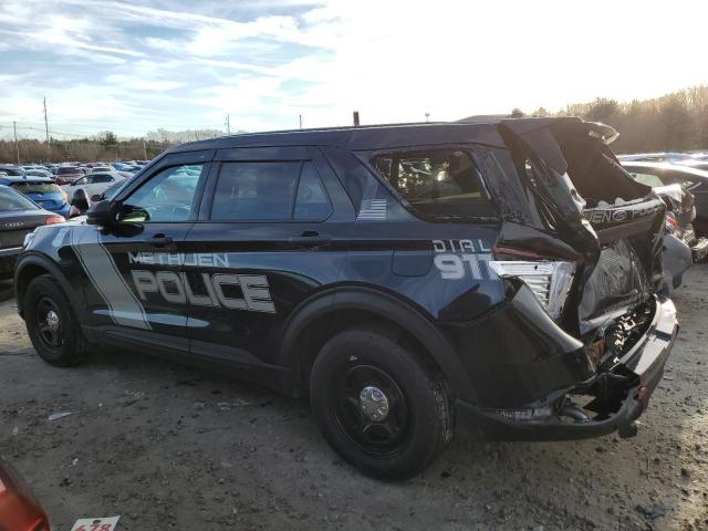 1FM5K8AB5NGB45978 - 2022 FORD EXPLORER POLICE INTERCEPTOR Սև լուսանկար 2