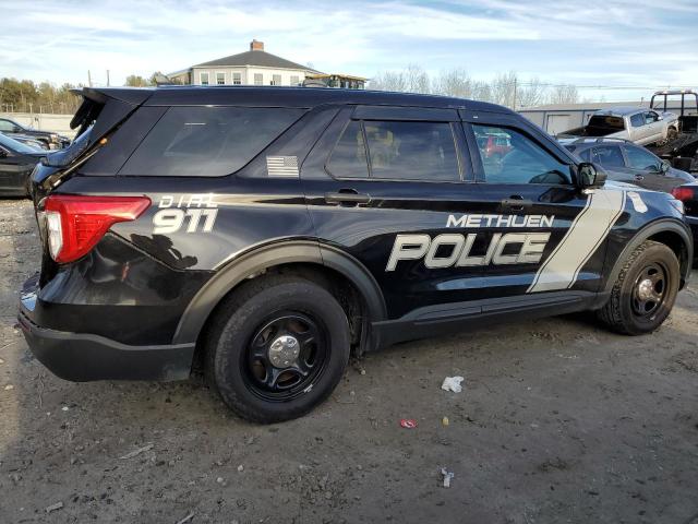 1FM5K8AB5NGB45978 - 2022 FORD EXPLORER POLICE INTERCEPTOR Սև լուսանկար 3