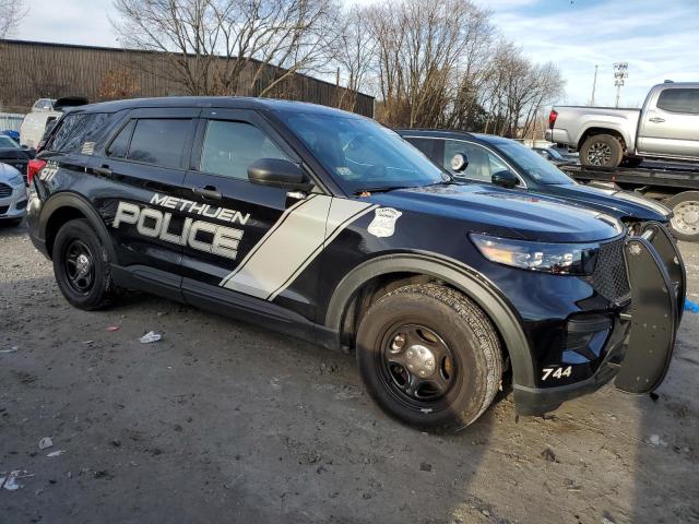 1FM5K8AB5NGB45978 - 2022 FORD EXPLORER POLICE INTERCEPTOR Սև լուսանկար 4