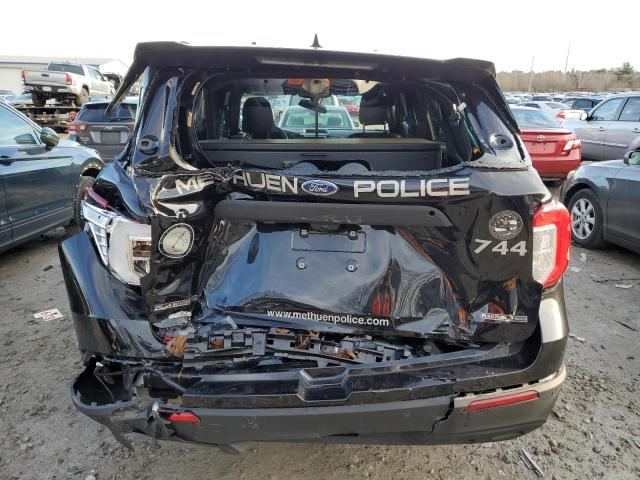 1FM5K8AB5NGB45978 - 2022 FORD EXPLORER POLICE INTERCEPTOR Սև լուսանկար 6