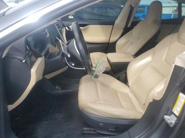 5YJSA1H24EFP66713 - 2014 TESLA MODEL S Boz foto 7