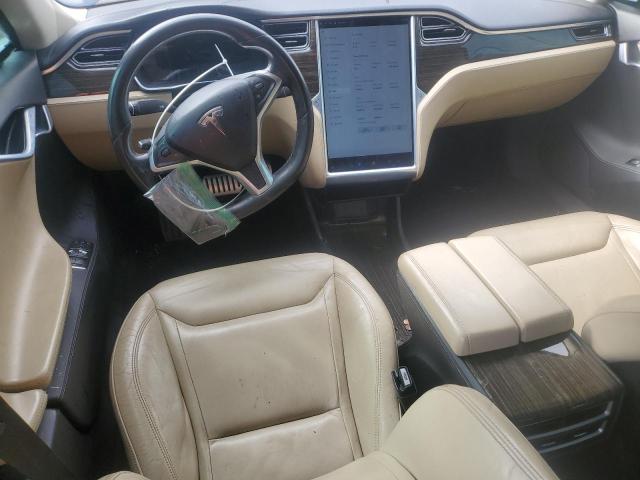 5YJSA1H24EFP66713 - 2014 TESLA MODEL S Boz foto 8