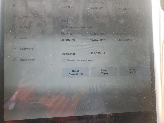 5YJSA1H24EFP66713 - 2014 TESLA MODEL S Boz foto 9