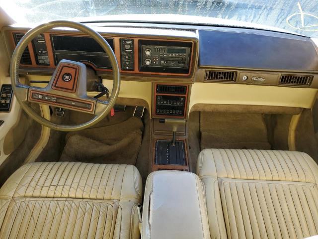 1G6KS5189HU802851 - 1987 CADILLAC SEVILLE YELLOW photo 8