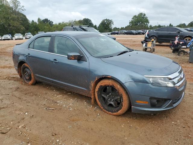 3FAHP0HA9BR261731 - 2011 FORD FUSION SE BLUE photo 4