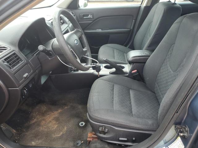 3FAHP0HA9BR261731 - 2011 FORD FUSION SE BLUE photo 7