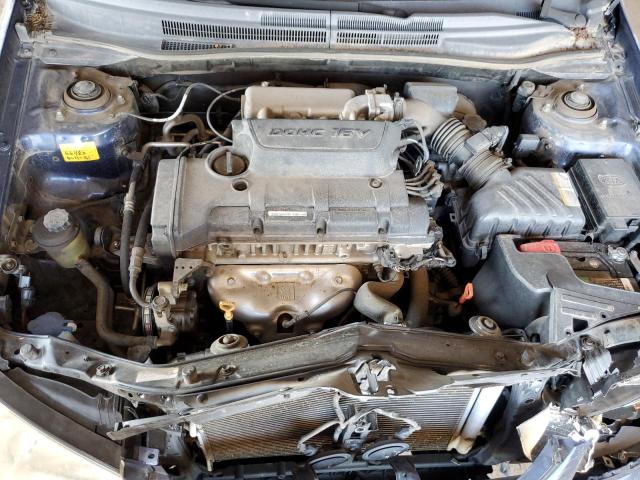 KNAFE122875468052 - 2007 KIA SPECTRA EX BLUE photo 11