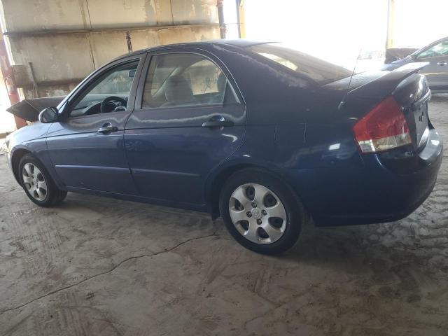 KNAFE122875468052 - 2007 KIA SPECTRA EX BLUE photo 2