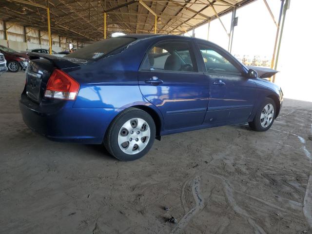 KNAFE122875468052 - 2007 KIA SPECTRA EX BLUE photo 3