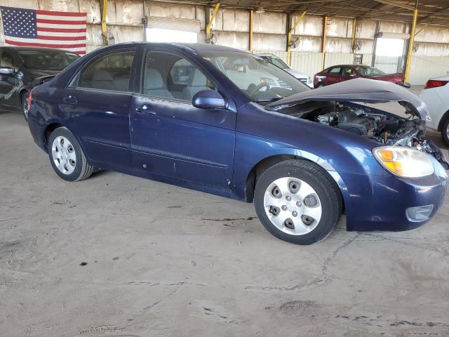 KNAFE122875468052 - 2007 KIA SPECTRA EX BLUE photo 4