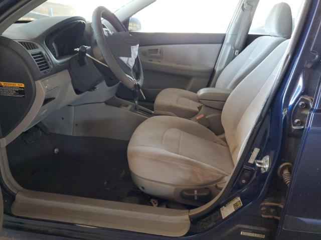 KNAFE122875468052 - 2007 KIA SPECTRA EX BLUE photo 7