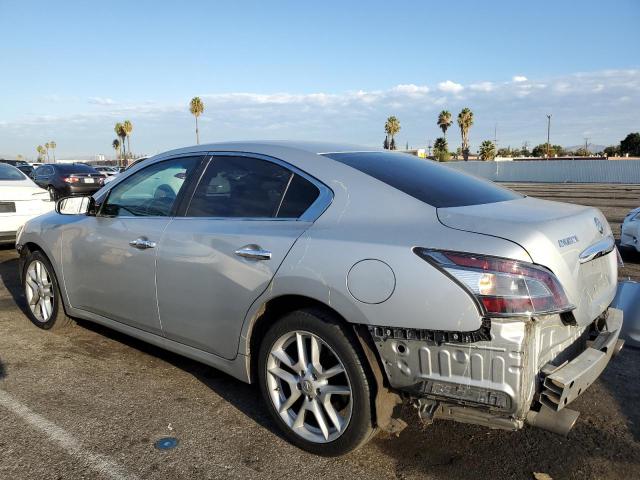 1N4AA5AP0EC430696 - 2014 NISSAN MAXIMA S SILVER photo 2